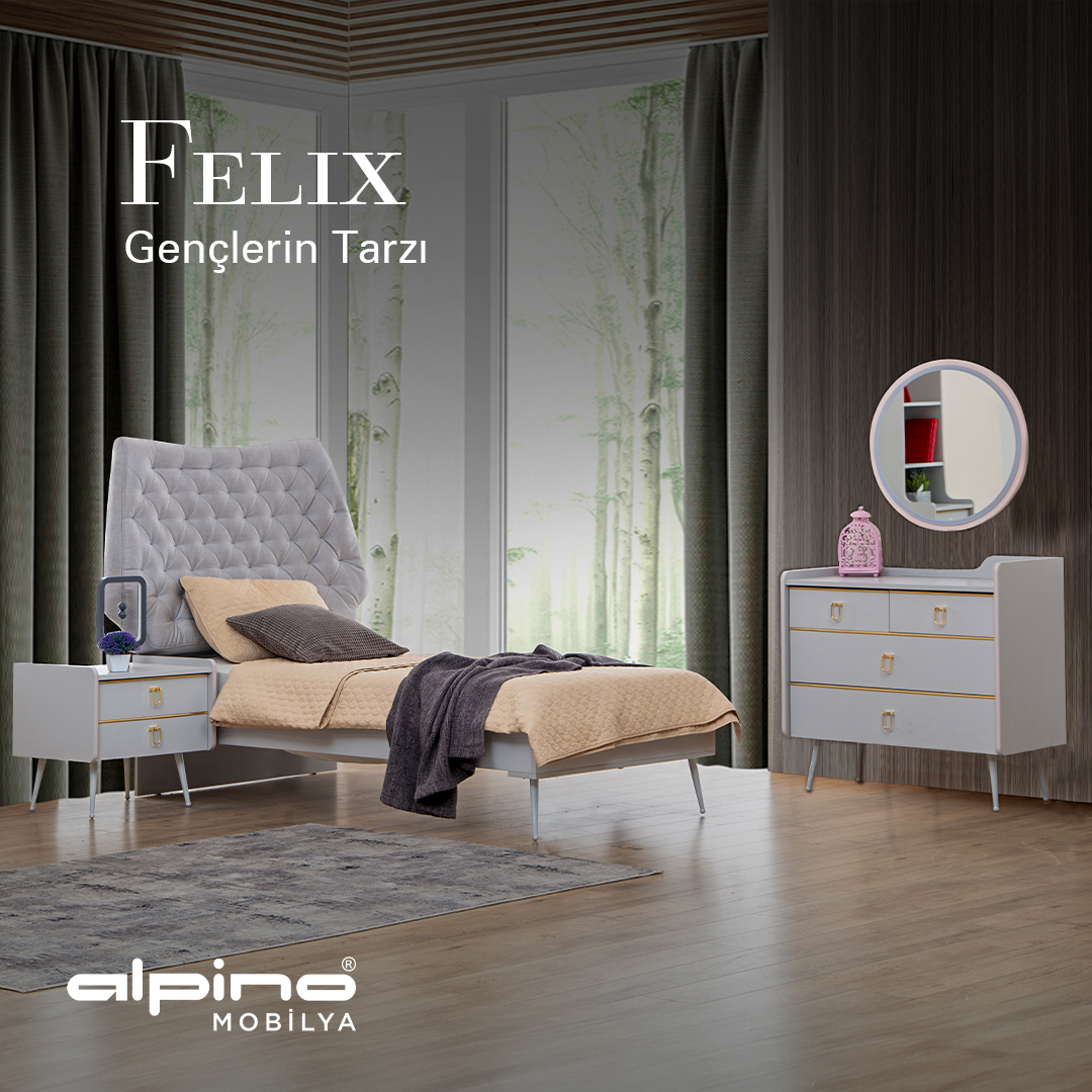 Enerji dolu genç odalarımızla hayalleriniz gerçeğe dönüşsün.

Detaylı Bilgi İçin;

+90 274 457 50 44
alpino.com.tr veya DM üzerinden bizimle iletişime geçebilirsiniz.

#Alpino  #FelixGençOdası #GençOdası #Şık #Enerji #Hayat