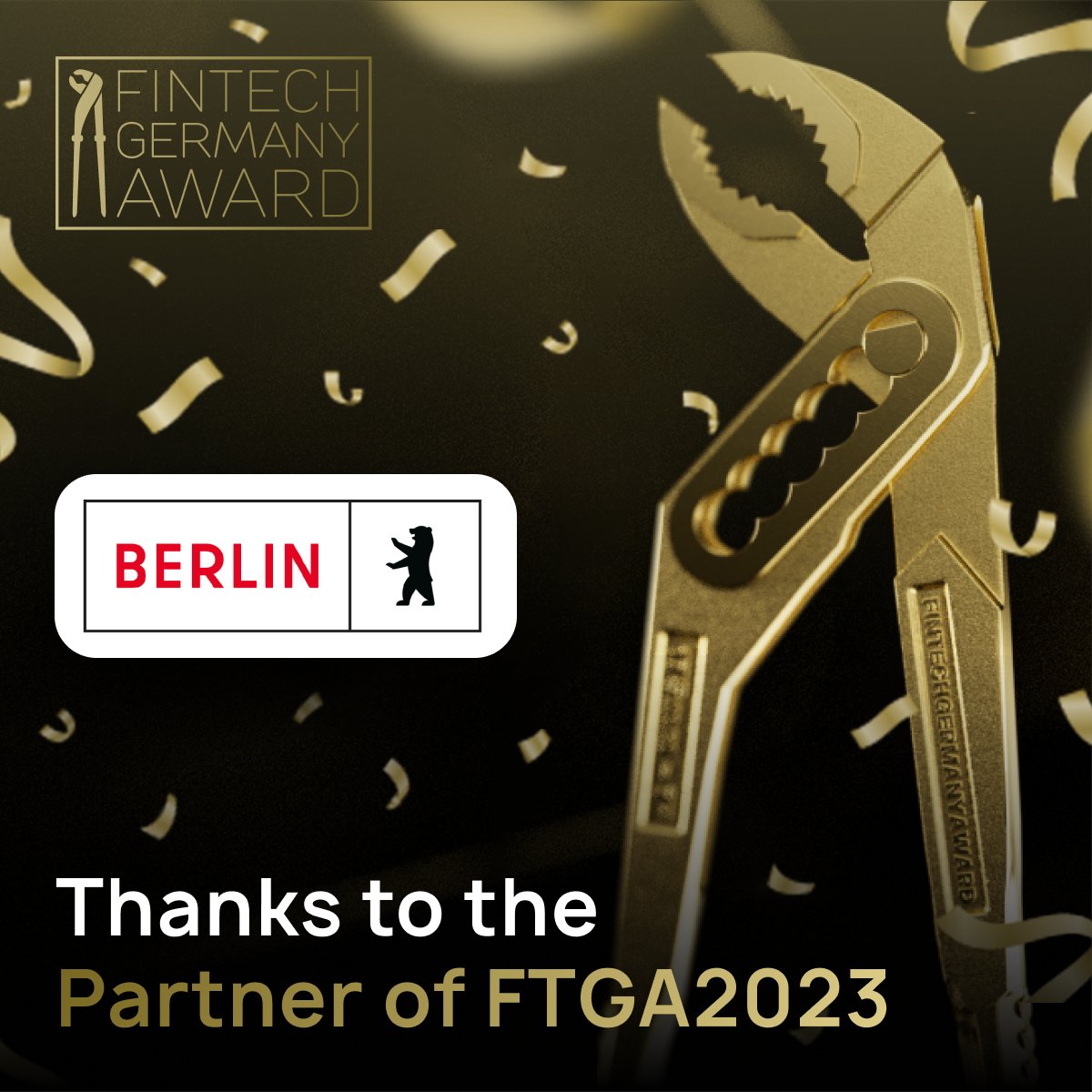 Spotlight on Berlin: Germany's startup heart &amp; our invaluable collaborator for #FTGA2023. Home to 30% of the nation's fintech firms, the city isn't just a venue—it's a vortex of innovation and talent. Thank you, Berlin, for adding a unique pulse to our event.  🚀🌟