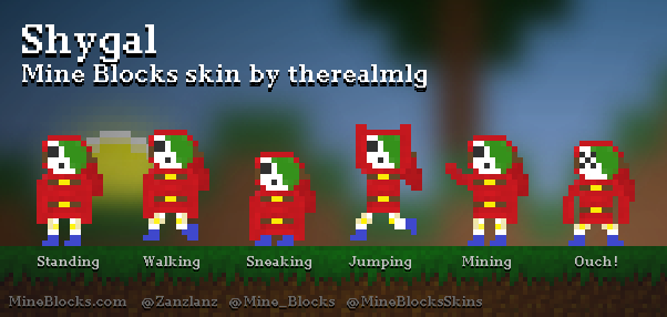 Ian123asd on Game Jolt: My Among Us skins for Mine Blocks have a