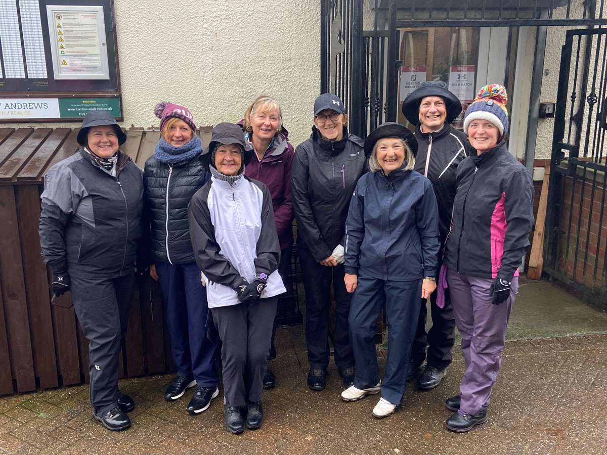 Our Lady Captain, Anne Mooney - third right, pictured with some fellow BGA Captains before they braved the elements last week! Well done all, I think they enjoyed the food and drink afterward too.