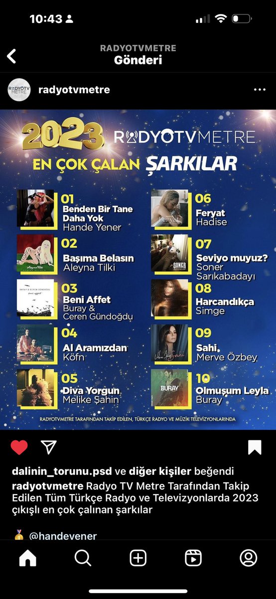 ❣️ 2023 Radyo ve Tv Şampiyonuyuz… Bizi seviyorum..😻