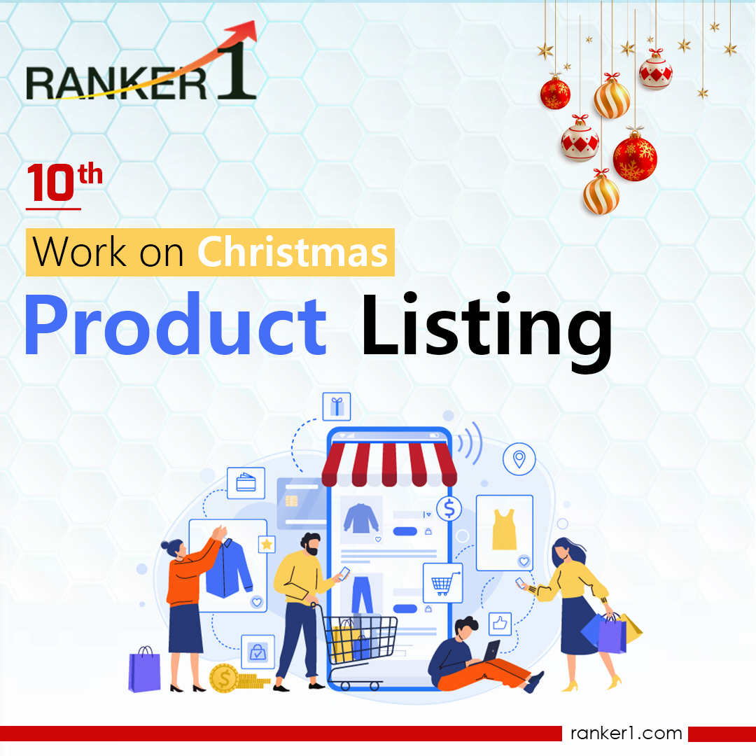 'Always work on Festival Product Listing before the beginning of festive days'

#seo #digitalmarketing #socialmediamarketing #socialmedia #BusinessProfile #onlinemarketing #contentmarketing #searchengineoptimization #google #digitalmarketingagency #advertising #Ranker1 #Christmas