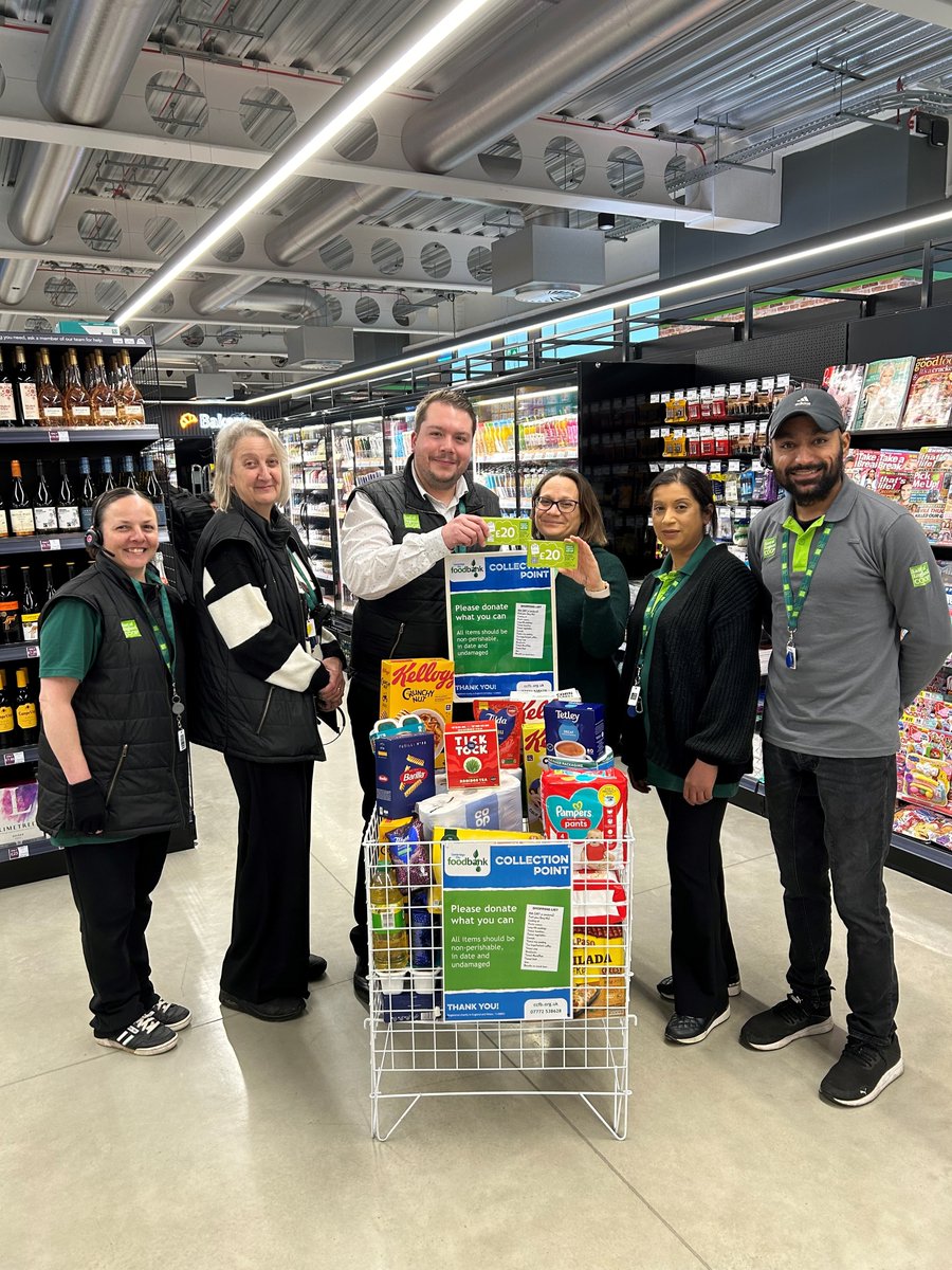 We’re so pleased to announce that we have partnered with @EoECoop. As a result, a food donation point is now available at the Cambridge North store! Every local partnership is another step closer to ending #FoodInsecurity in our #community. Thank you. 💚