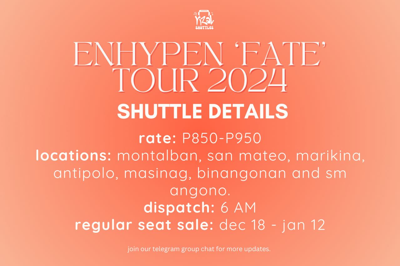 Dispatch Tour 2025 Schedule