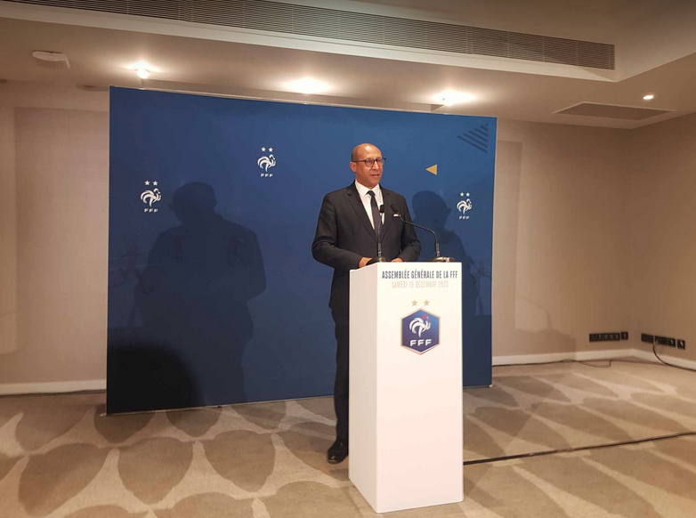 "Si on n’est pas bon, on n’a rien à faire à la tête de la <a href="/FFF/">FFF</a> ".
(<a href="/PhilippeDiallo/">Philippe Diallo</a> à l'issue de l'Assemblée fédérale du 16 décembre 2023)
Compte-rendu complet sur <a href="/NewsTankFoot/">News Tank Sport & Football</a> :
urlz.fr/oXuV