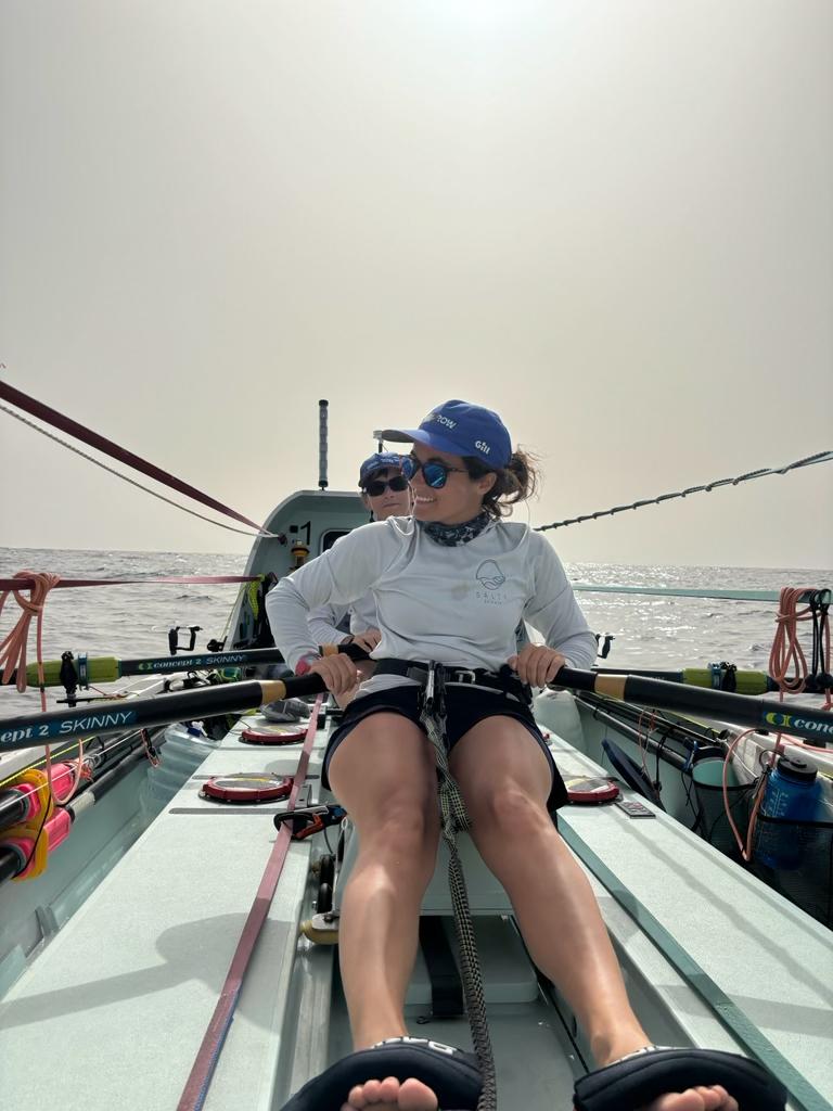 The team is 6 days into their Atlantic crossing and they are currently leading the women's class, sitting at 6th place overall!! They are in good spirits and are expecting to face some heavier weather in the coming days - more info on our Instagram! instagram.com/p/C0-iLuGxM6i/