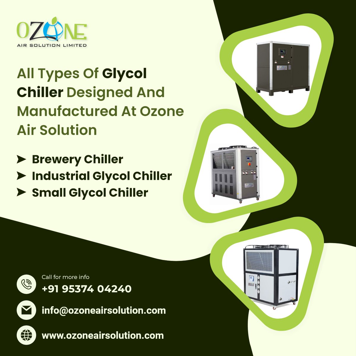 All Type Of Glycol Chiller Designed And Manufactured At #OzoneAirSolution

👉 Brewery Chiller
👉 Industrial Glycol Chiller
👉 Small Glycol Chiller

#GlycolChiller #CoolingSolutions #OzoneAirSolution #IndustrialCooling #BreweryEquipment #PrecisionCooling #EfficientCooling