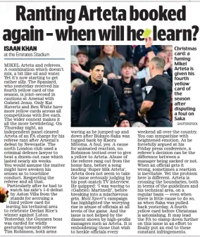 Daily Mail, lying again. He didn't 'rant'. he waved his arms a bit.