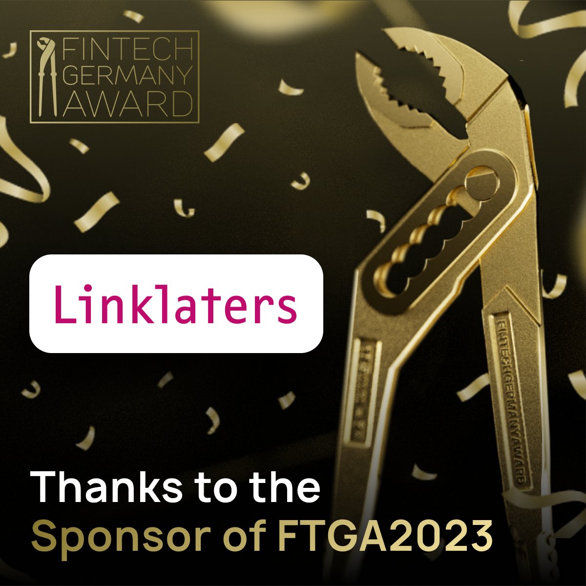 🌟 A huge thanks to Linklaters for going beyond sponsorship to drive innovation in the German fintech space. Your support made #FTGA2023 not just an awards ceremony, but a launchpad for transformative ideas. Excited for future collaborations! 🚀🙏