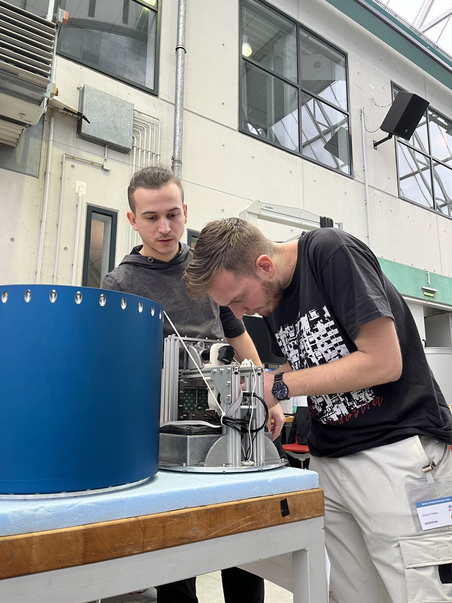 ESA__Education's tweet photo. Full house at #ZARM Drop Tower, Bremen! 😎
The ESA Academy-supported student teams, which are participating in the REXUS/BEXUS and the ESA Academy Experiments programmes, took over the ZARM drop tower! 🌠
The drop tower team SLuGG team successfully completed the payload integration and is putting their experiment to the test in both the drop tower and gravitower. 🛰️
But there's more! 🤩 The REXUS teams PR4, BOOMERANG, DROPSTAR, and SHEAR, backed by ESA, are diving into Integration Week. 👨💻👩🔬 It's the first major test campaign on their journey to launch their experiment on a suborbital rocket set for March 2025. 🚀 They are joined by 4 German student teams which are supported by @DLR_SpaceAgency.
#ZARM #ESAAcademy #REXUS #DropTower #StudentInnovation