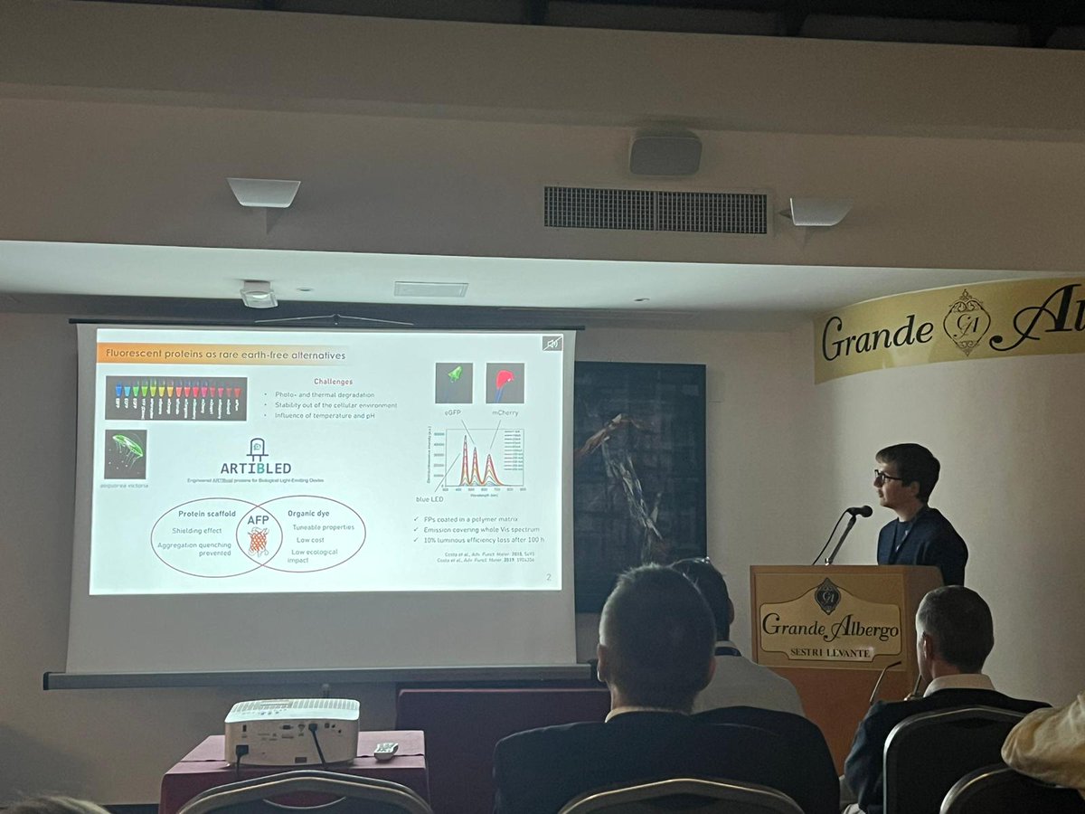 Stefano just participated to the Italian Photochemistry Meeting in Sestri Levante! He won the #best flash oral communication award, congratulations!!
<a href="/unito/">Università di Torino</a> @MofLab 

#ARTIBLED_Project