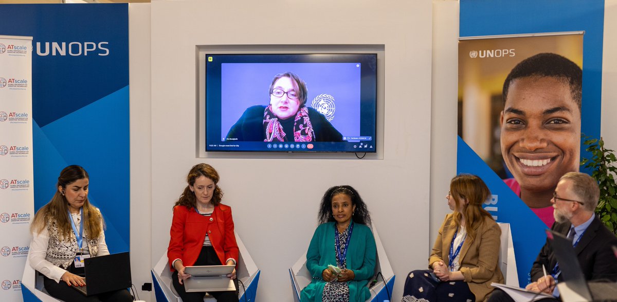 We are delighted to share some photo highlights from our event at #COP28UAE with @UNOPS @GDIHub @FCDOinclusive & @IDA_CRPD_Forum on the #inclusion of persons with disabilities & older people in #ClimateAction 👉 Full photo story: tinyurl.com/3arusuws @COP28_UAE