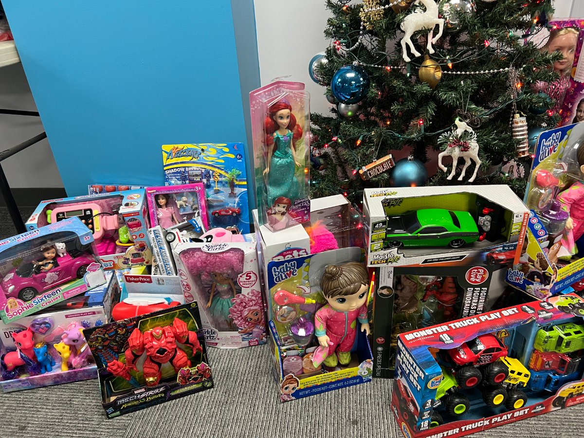 This year, our annual toy drive supported Toys for Tots. We couldn't be more grateful to our employees for the generosity to support children less fortunate. We hope each of these toys brings holiday joy to each child who receives it!