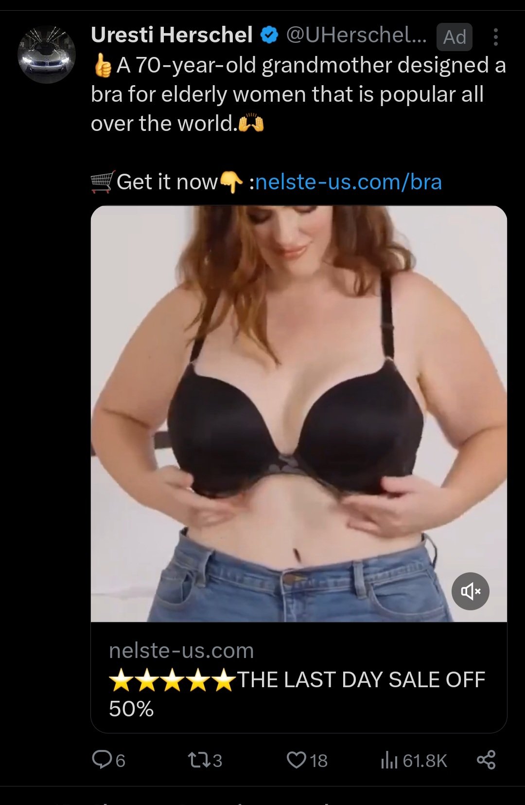 more like sarAAAAAAAAAAAAAAAAH amirite on X: The greek chorus of big tiddy  bra salesmen who want nothing more but to free me from the drudgery of  wearing a bra that WASN'T designed