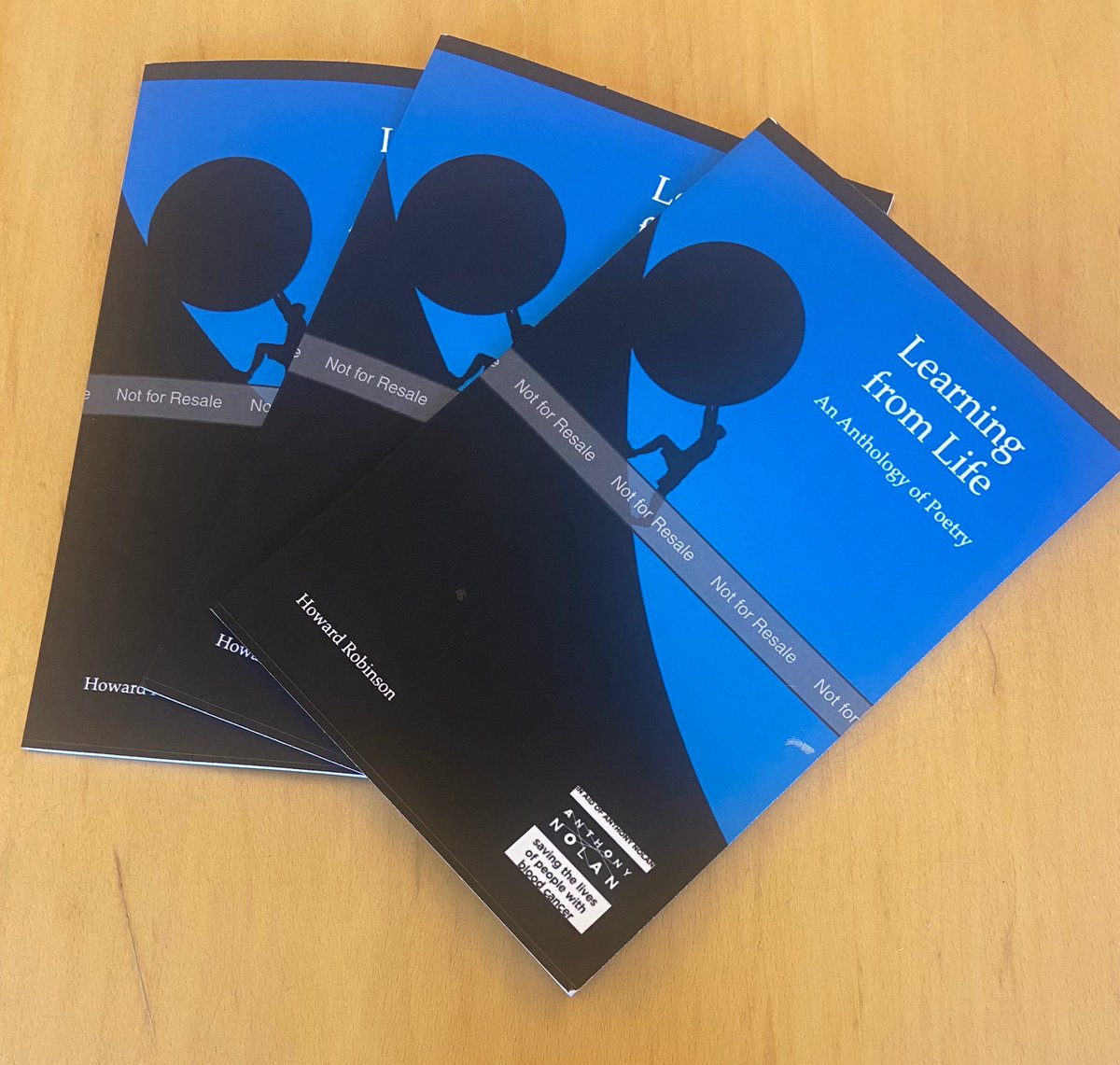 It’s always exciting when you get your hands on the physical version of something you’ve been working on for a while for the first time. Can’t wait for it become available to buy on Amazon on February 1st - with ALL profits going to the amazing <a href="/AnthonyNolan/">Anthony Nolan</a> charity. 

#poems