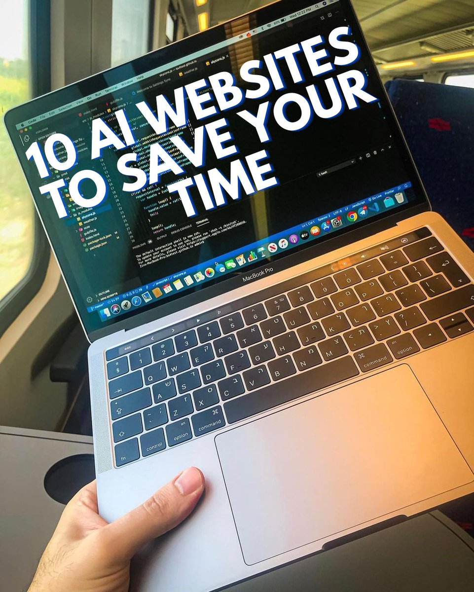 Kanojiyaaakash1's tweet photo. 10 AI Websites to Save Your Time:

[🔖 Bookmark for later] https://t.co/eWEqPIVY1a