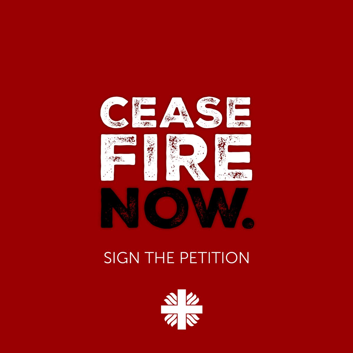 Today is a Global Day of Action as individuals and 800+ organisations from around the world call for a #CeasefireNOW in Israel and the occupied Palestinian territory.

Along with <a href="/iamCARITAS/">Caritas</a>, we're joining the call  ⤵️

bit.ly/3MggaU0