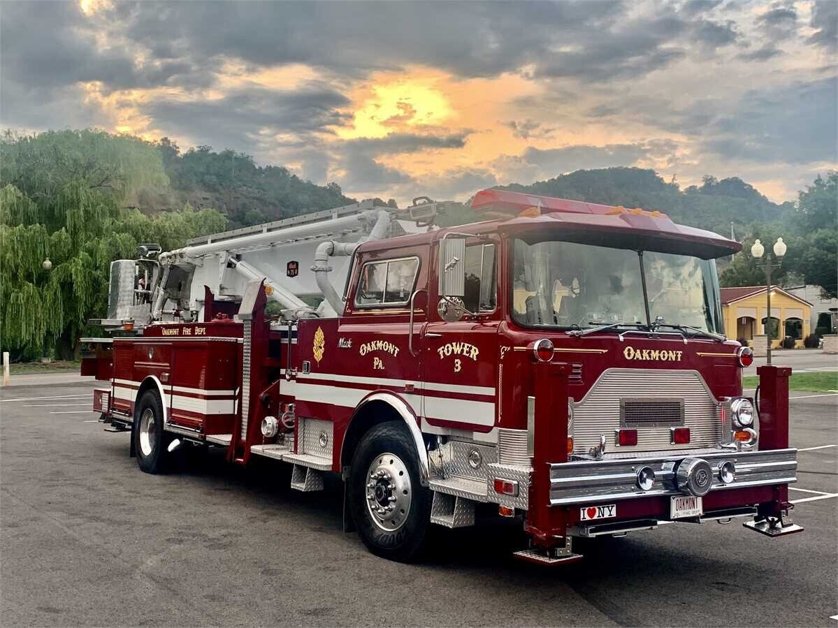 municibid's tweet image. 1971 #Mack Baker 75' #AerialScope: a #vintage #firefighting classic embodying timeless #heroism and precision. Ready to reach new heights and tackle challenges head-on.🚒🔥 mbid.us/3Nvrn3D
📍Oakmont, PA

#firetruck #firerescue #firedept #rescue #ems #fireengine #paramedic