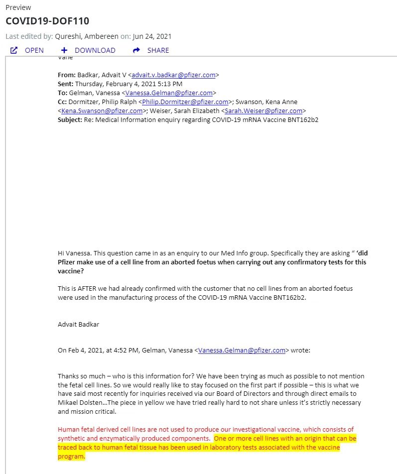 MelissaMcAtee92's tweet image. Never forget Vanessa. 
🚨 Remember they DIDNT WANT PEOPLE TO KNOW about the Aborted fetal cell lines used in the development of the vaccine so that Pro lifers couldn’t get religious exemptions. 

🚨 Remember they carefully chose their words to deceive you 

🚨 Remember they…