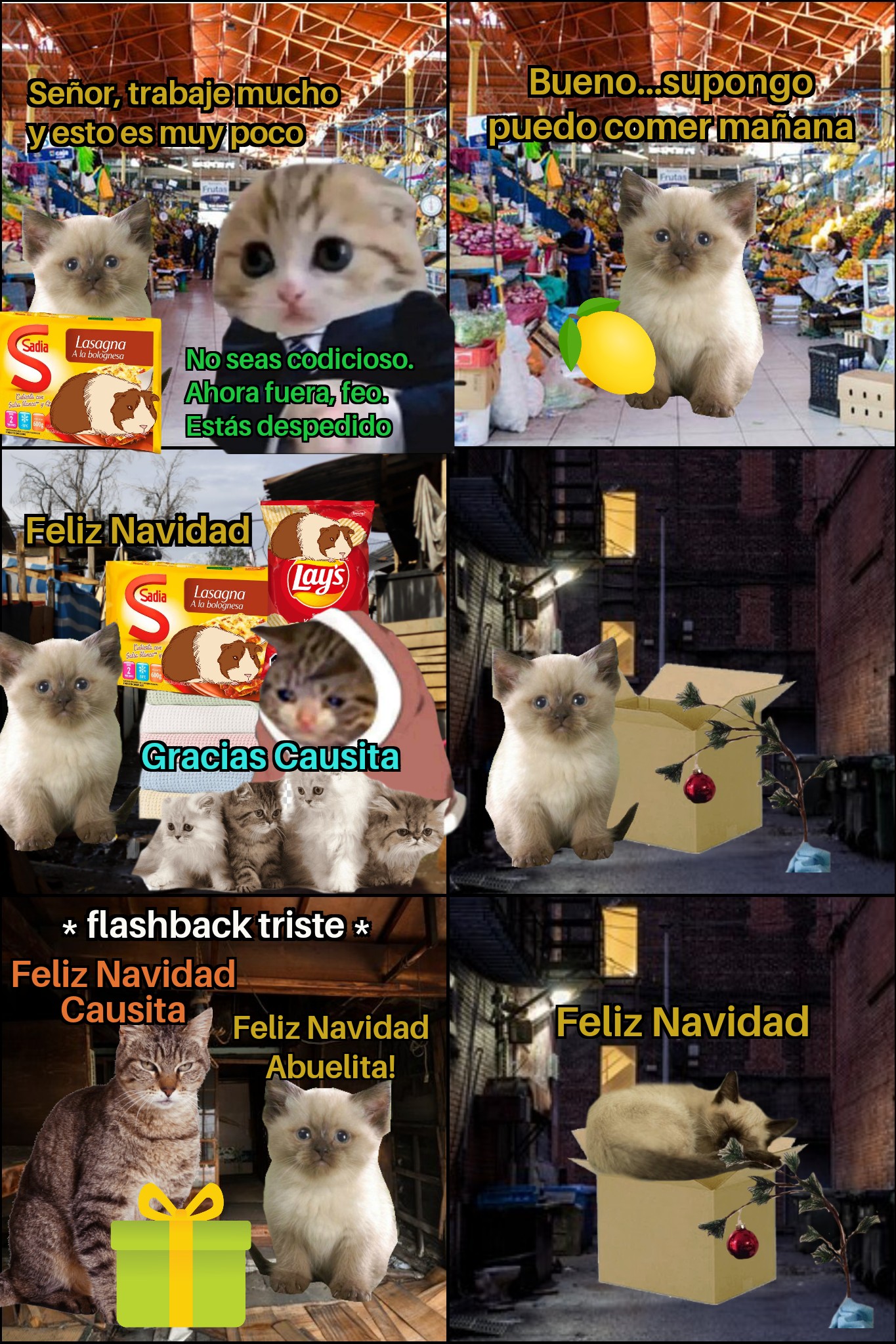Feliz Navidad Cat Memes Cat Christmas Meme Stickers For Sale