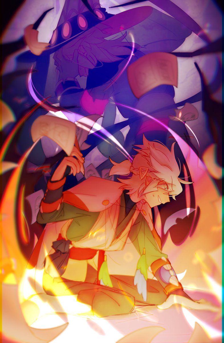 The digital zine copies for Destination: Unown are out!! That means I can post my piece for it yaay!!! #pkmn #submas x #WHΔ AU