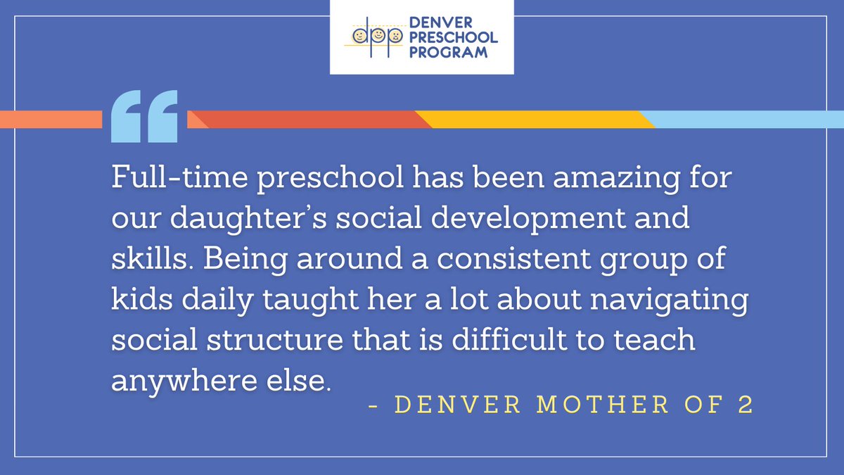Quality #preschool matters. Research has proven that children who benefit from <a href="/dpp_org/">Denver Preschool Program</a> show significant gains in kindergarten readiness, better early literacy skills, advanced social and emotional skills, and more.