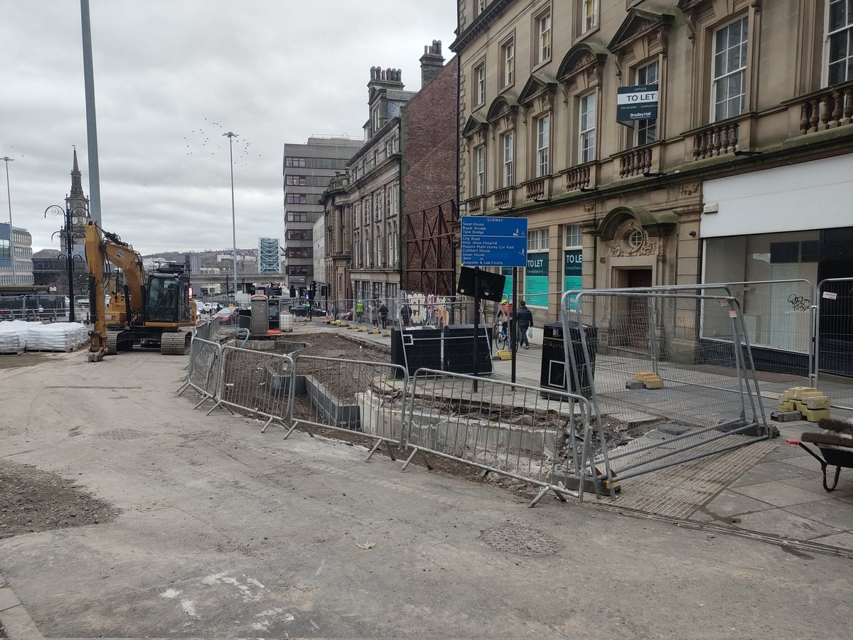 underpassesNCL's tweet photo. Goodbye 👋 to one of the pedestrian underpass tunnels around the Swan House roundabout in Newcastle. https://t.co/3EchHzTm2W