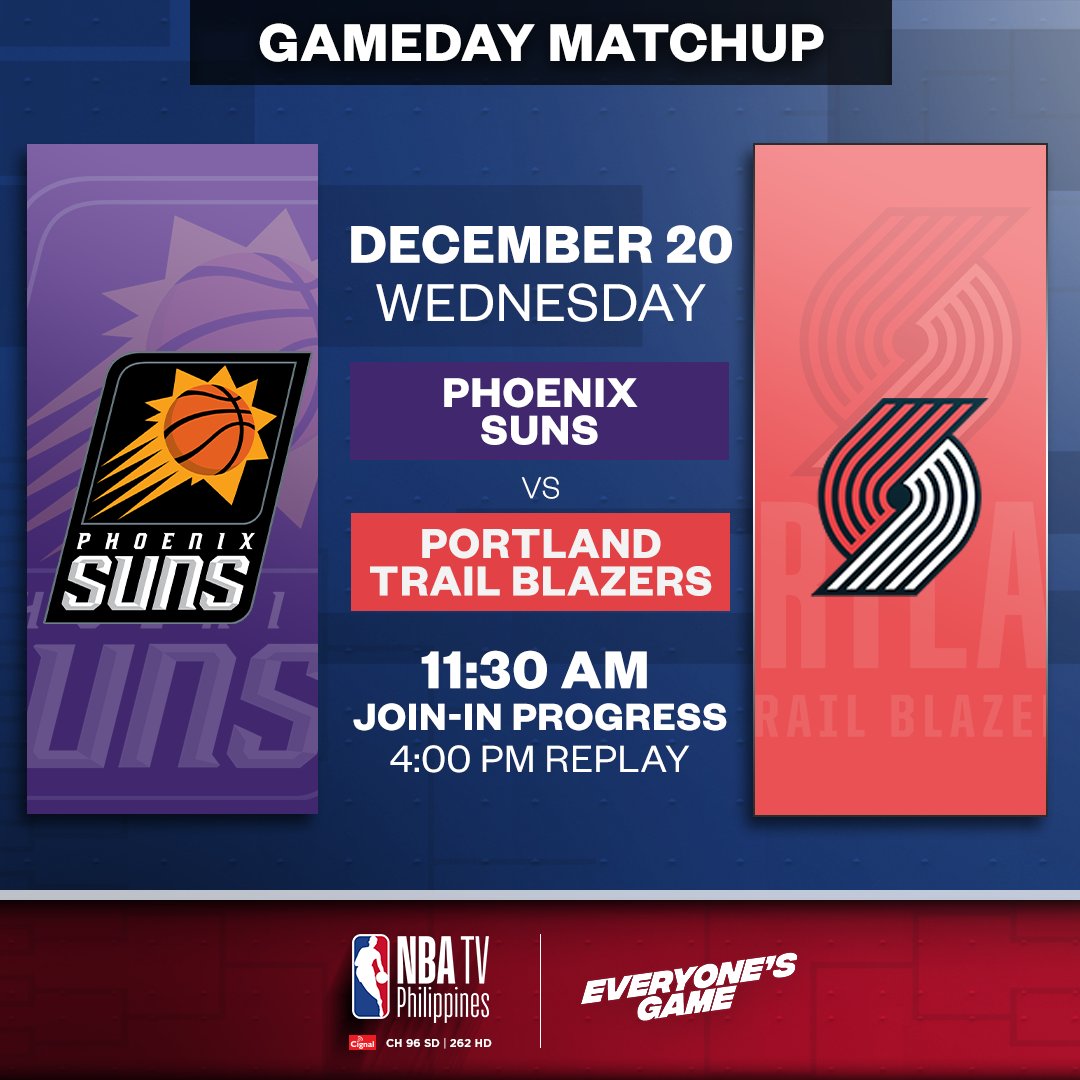 NBA hump day The San Antonio Spurs try to upset the Milwaukee Bucks, while the Phoenix Suns look to gain momentum against the Portland Trail Blazers!