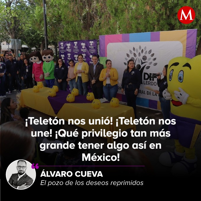 #ElPozoDeLosDeseosReprimidos | Teletón 2023 fue una maravilla. Todo fluyó riquísimo. Era en vivo, pero haga de cuenta que lo editaron minuciosamente. Las mexicanas y los mexicanos no sólo lo vemos, lo hacemos posible.

🖊 Lee la opinión de @AlvaroCueva

mile.io/3RvBI0N