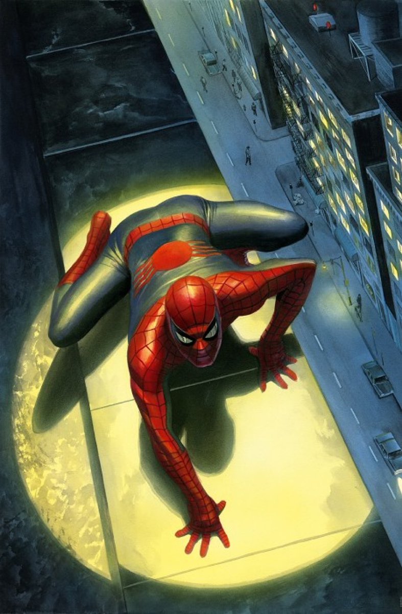 スパイダーマン 「」|Alex Rossのイラスト