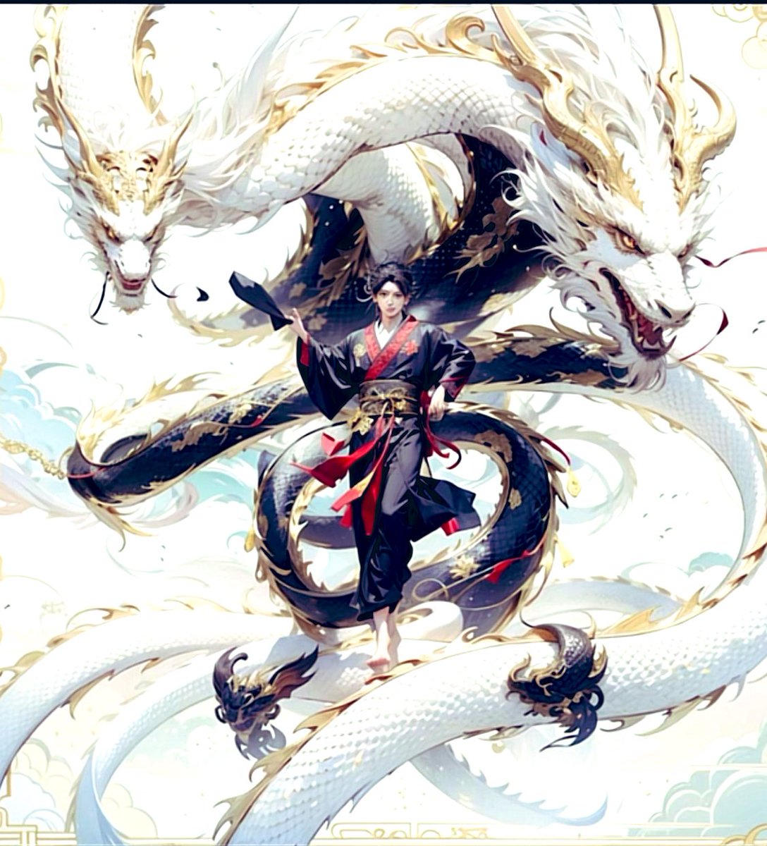 Chinese dragon and Saint's surname match well.🐉

#Saint_sup #MingEr