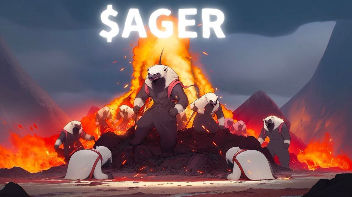 Missed out on $Sats $Rats $Ordi $Mice.

Don't miss out on $AGER. <a href="/HoneyBadger_Brc/">AGER COMMUNITY</a>🔥🔥🔥

Time to change destiny!

Join Honey Badger gang: t.me/HoneyBadgerBTC