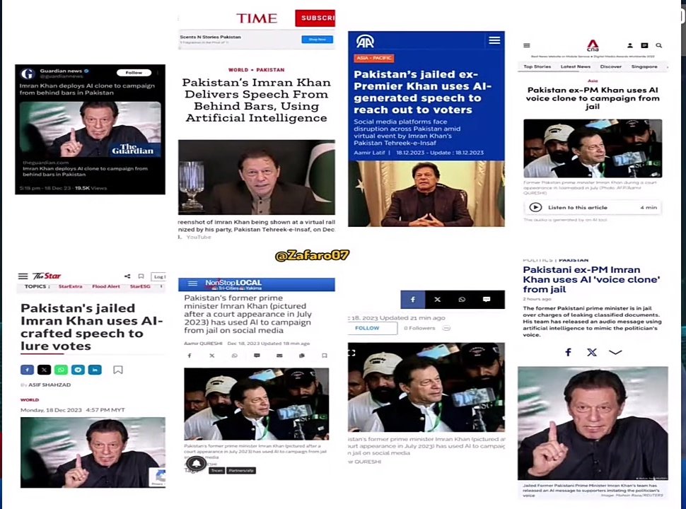 Malika Ameen MMJ (@mm4justice) on Twitter photo عالمی میڈیا پاکستان تحریک انصاف اور عمران خان کی تصاویر کیساتھ "دنیا کے پہلے ورجوئل"جلسے کی تعریفوں میں رطب اللسان ۔۔
فرحان ورک
<a href="/FarhanKVirk/">Dr Farhan K Virk</a>
بوٹس کیساتھ کچھ قابل ذکر سپیس کر لو تو عالمی میڈیا کی کوریج کہاں سے لاؤ گے ؟؟
😆😆😆😆😆😆 عالمی میڈیا پاکستان تحریک انصاف اور عمران خان کی تصاویر کیساتھ "دنیا کے پہلے ورجوئل"جلسے کی تعریفوں میں رطب اللسان ۔۔
فرحان ورک
<a href="/FarhanKVirk/">Dr Farhan K Virk</a>
بوٹس کیساتھ کچھ قابل ذکر سپیس کر لو تو عالمی میڈیا کی کوریج کہاں سے لاؤ گے ؟؟
😆😆😆😆😆😆