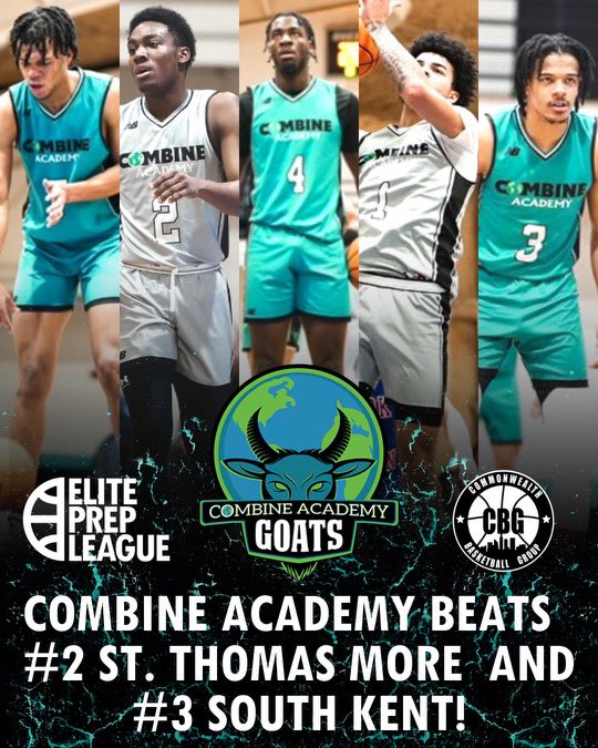 Combine Academy finished the semester strong with two TOP 5 wins at the @basketbullhoops ‼️