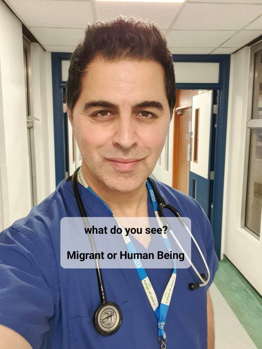 On International #MigrantsDay, I'm sharing my journey, again, from seeking safety to becoming a doctor, to show one example of how migration helps our society: . 1999 - forced to leave family in Afghanistan to seek safety in UK aged 15 having lived childhood in war and camps .…