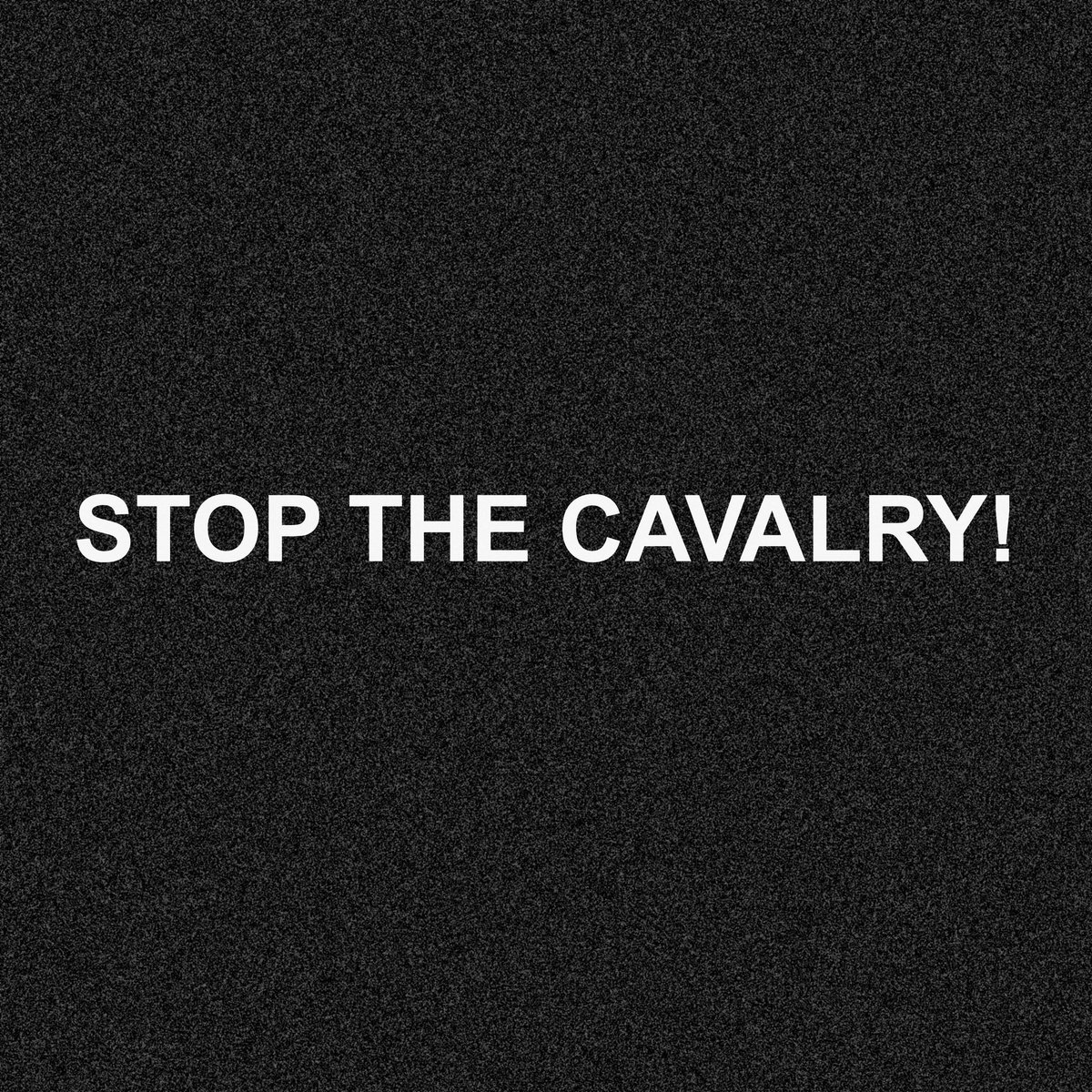 Cover of Jona Lewie’s STOP THE CAVALRY! To raise money for @savechildrenuk Gaza Emergency Appeal. bigspecial.bandcamp.com/track/stop-the…