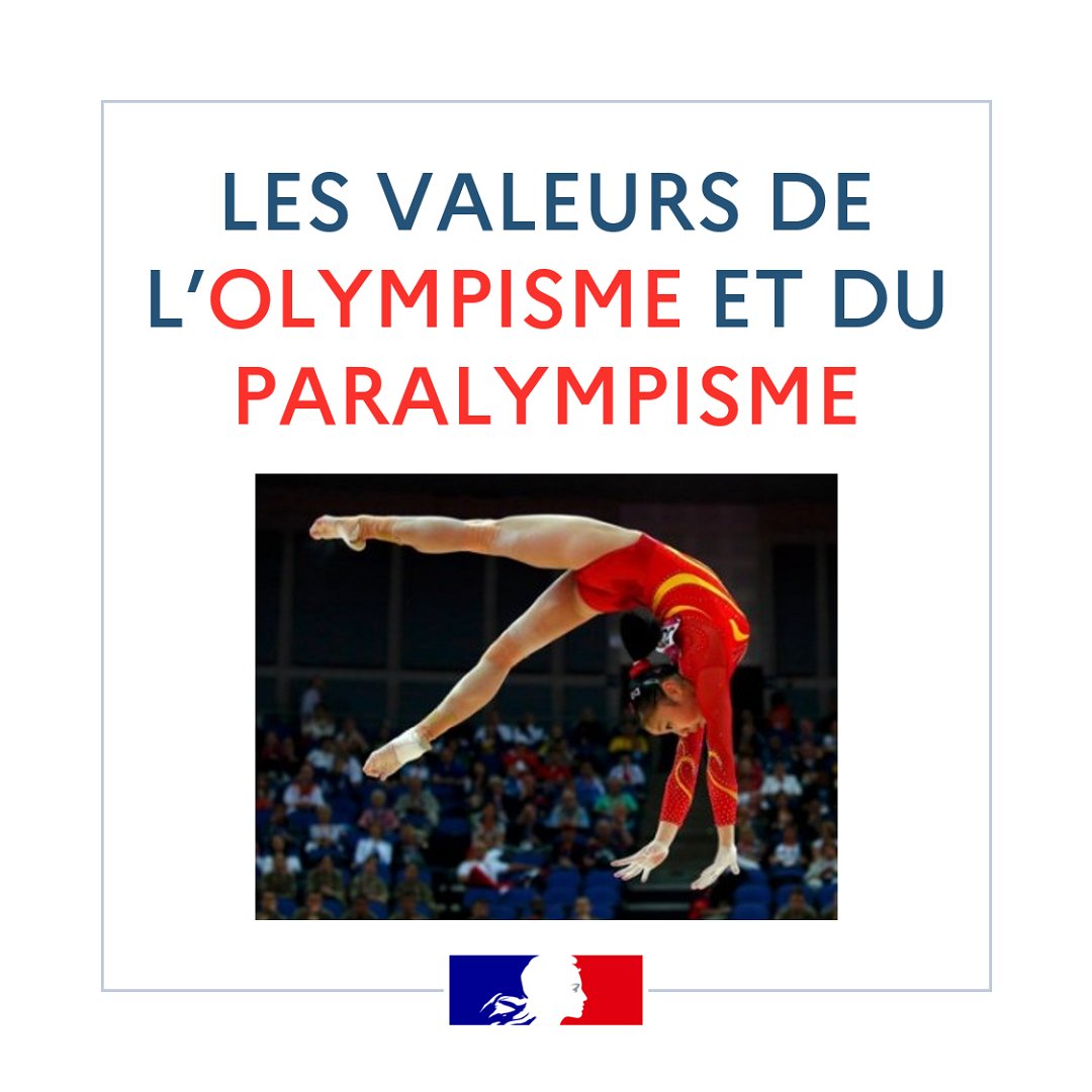 🏅Excellence, amitié, respect : le dossier pédagogique #JO2024 du mois se consacre aux valeurs de l'olympisme et du paralympisme. Il présente une perspective historique et des pistes pédagogiques pour faire connaître et transmettre ces valeurs. ▶ eduscol.education.fr/3896/une-annee…