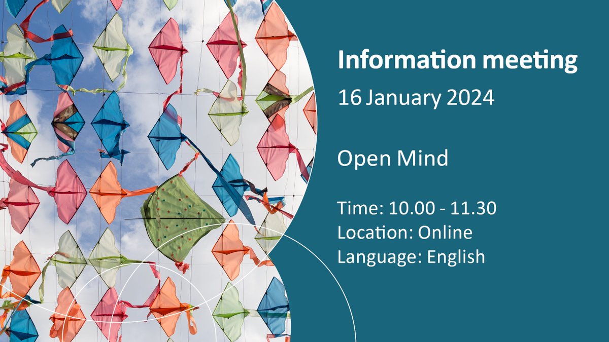 Will you develop a brand new #research method, apply a known solution to a new discipline, or have another #innovative approach that could lead to #societal #impact? Visit the Open Mind information meeting on 16 January: nwo.nl/en/meetings/in…