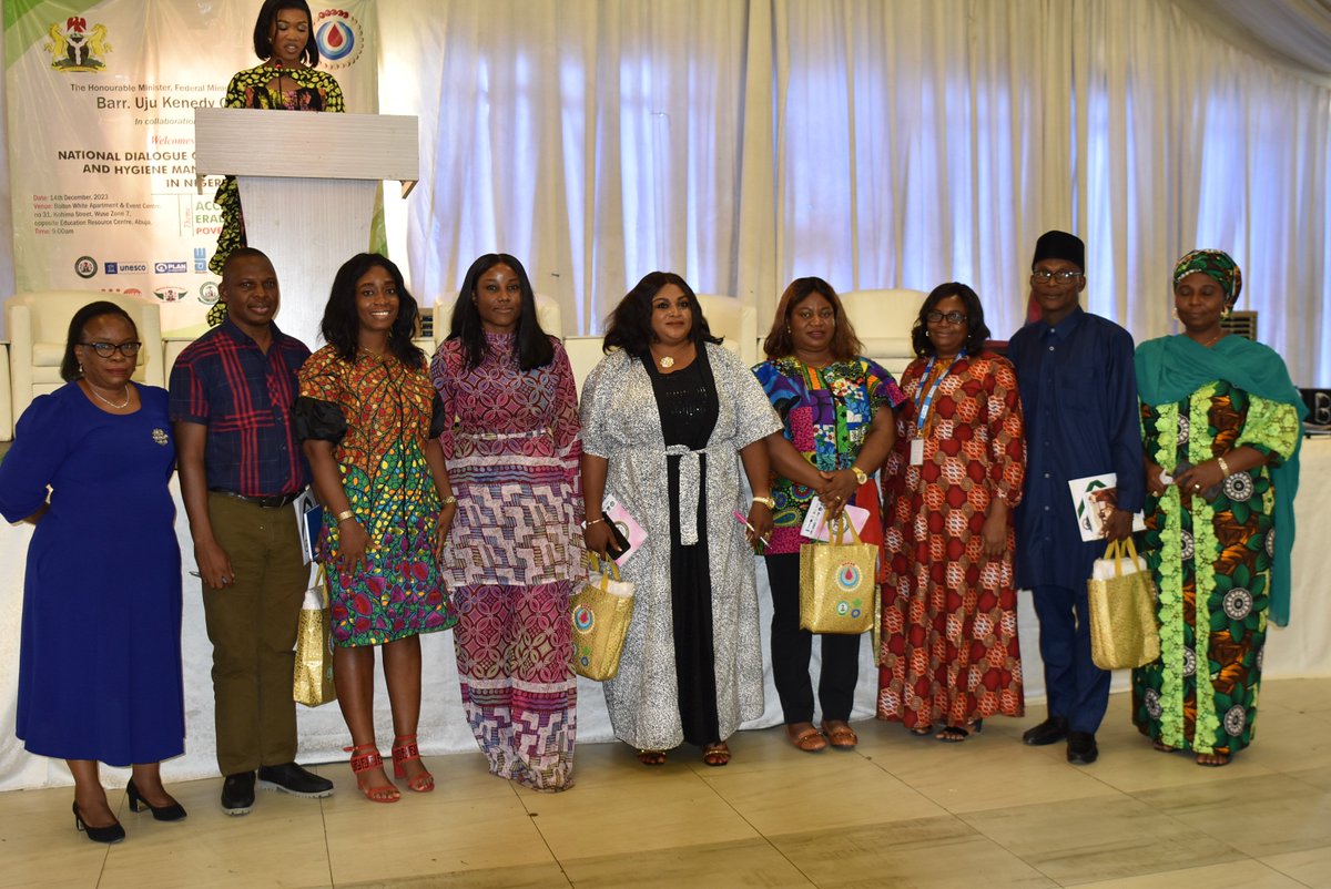 Last week, WaterAid Nigeria participated in the Menstrual Hygiene Management Conference organised by the Federal Ministry of Women Affairs. The objective of the conference is to continue the advocacy for ending period poverty and stigmatisation. #endperiodpoverty