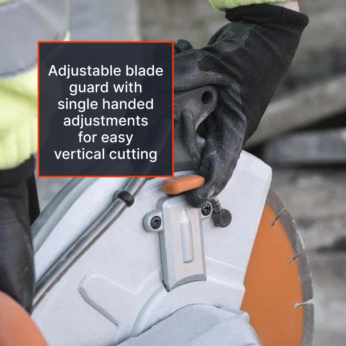 Your cutting tasks just got easier with the Evolution R300DCT+/2 240V 2400W 300mm Electric Disc Cutter, the ultimate tool for cutting through a variety of materials with precision and ease. Cut through tough materials with ease with the powerful 2400W motor.