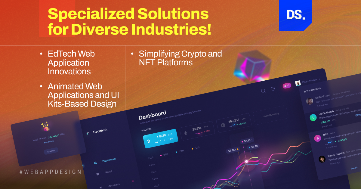 design__studio's tweet image. Dive into design excellence with our global web app agency! 🚀✨ Industry experts crafting immersive, scalable solutions. Elevate user experiences, exceed standards, explore diverse expertise. Redefine your digital presence with tailored success.
#webappdesign #webdesignservices…