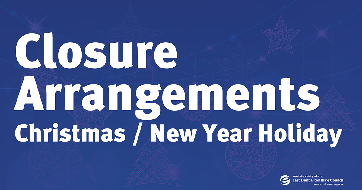 We want to remind our residents that there will be changes, including closures, to our libraries and leisure centres over the festive period. Check before you go to avoid any disappointment! orlo.uk/z98Uc