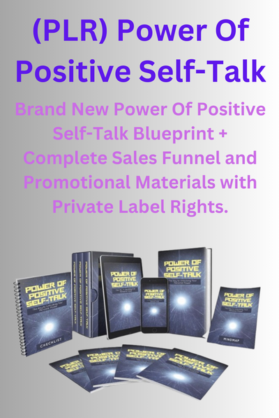 (PLR) Power Of Positive Self-Talk
Brand New Power Of Positive Self-Talk Blueprint + Complete Sales Funnel and Promotional Materials with Private Label Rights. Click Here Now: 
#Course #Doneforyou #Plr