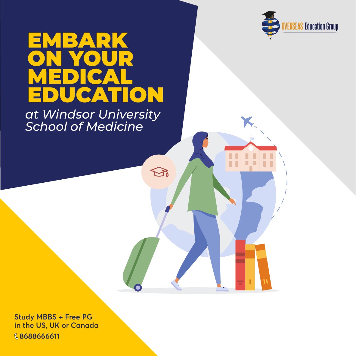 overseas_group's tweet photo. Windsor University School of Medicine provides a premier educational experience for aspiring medical professionals. Start your journey towards becoming a skilled and compassionate medical practitioner at Windsor University School of Medicine.
#studyabroad #mbbs #medicine #medical https://t.co/1hoSiTkXRy