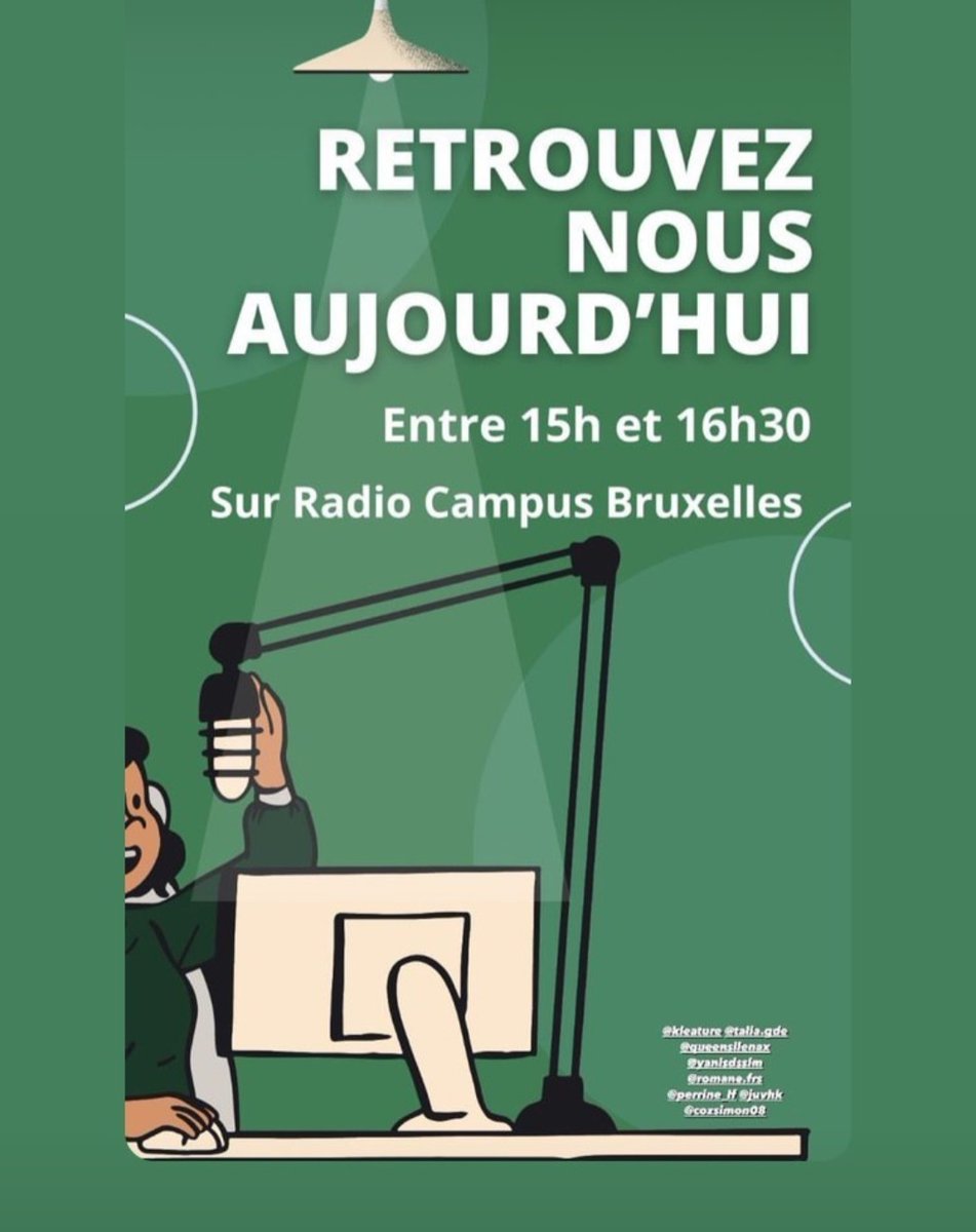 Les étudiant.e.s MA2 <a href="/JournalismeULB/">Journalisme ULB</a> se plongent cet après-midi en direct sur les ondes de <a href="/radiocampusbxl/">radio campus bxl</a> dans la relation des personnes âgées avec la politique.
De 15h à 16h30 au 92.1 FM et sur radiocampus.be
