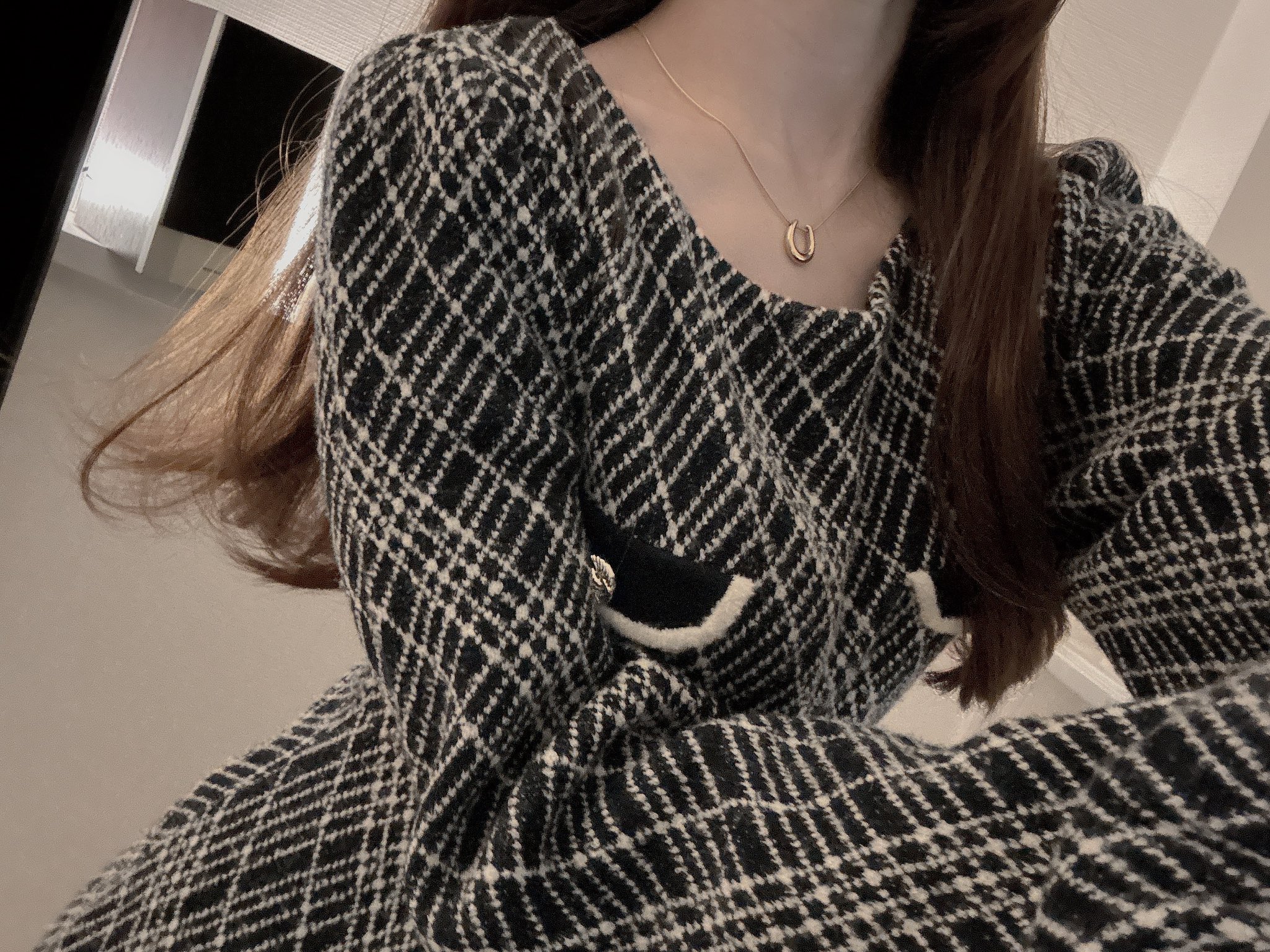 Herlipto】 Vosges Jacquard Knit Dress（Her lip to Vosges