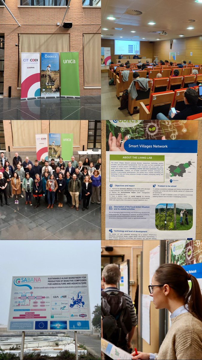 Second general assembly of <a href="/HORIZONCODECS/">CODECS</a> project in Almeria, Spain. 

Amazing work results were presented so far from the 20 living lab throughout Europe, including Slovenian #SmartVillagesNetwork. 

Turning innovative ideas into impactful action!✅