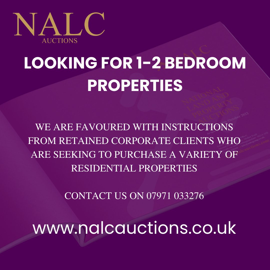 #Sellwithus #sellyourproperty #sellyourhome #nalcauctions