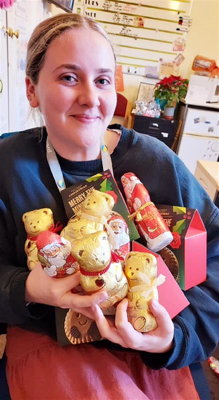 A HUGE thank you to @waitrose Exeter who kindly donated some festive goodies to our customers at our support scheme, Redcliffe House! 🎅