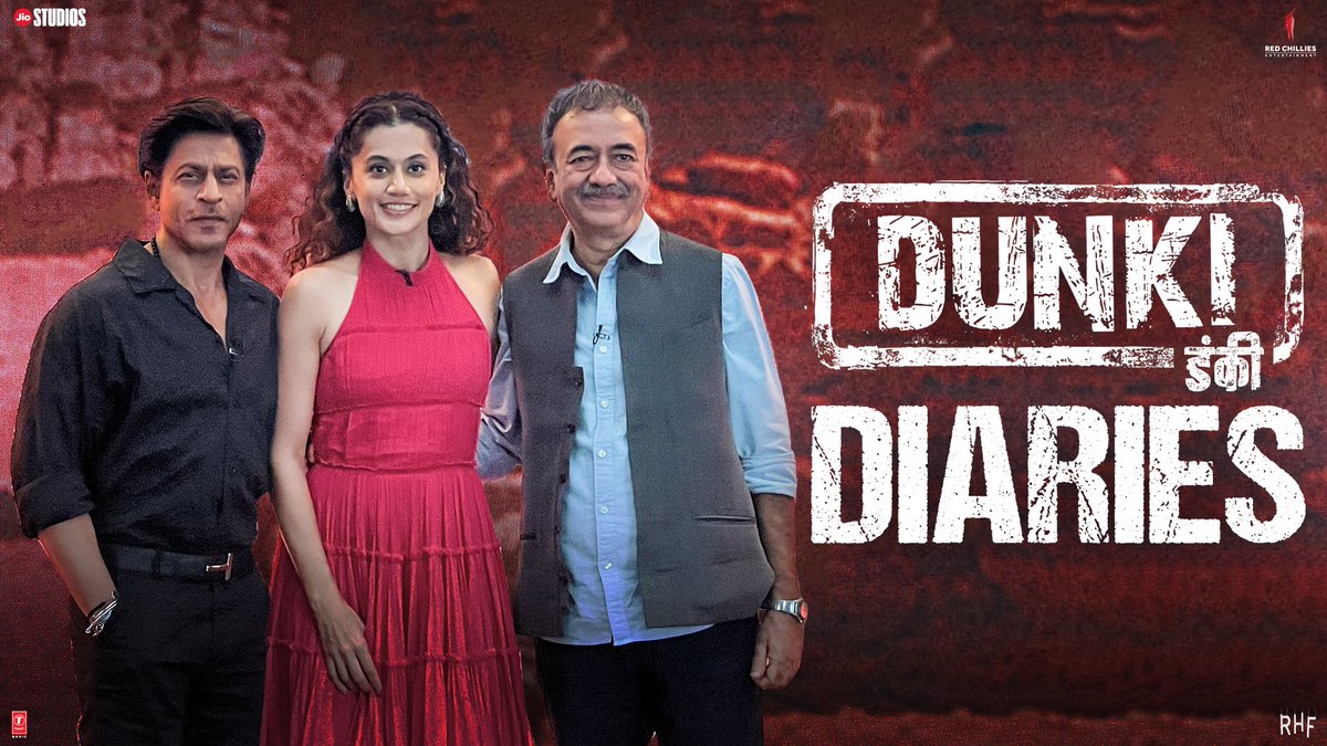 Presenting a diary full of memories, laughs, and a whole lot of heart that unveils the world of Dunki!

#DunkiDiaries full video out now!
bit.ly/DunkiDiaries 

#Dunki releasing worldwide in cinemas on Thursday, 21st December, 2023.